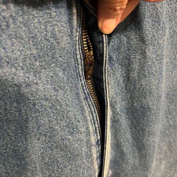 Carhartt Mens Washed Distressed Overalls Denim 38x36 Darkstone Series R07-DST - Picture 8 of 12